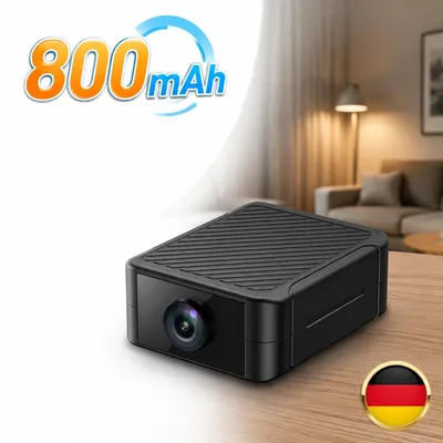 Produktbild von Mini IP Kamera 1080P Wireless WLAN 4K WiFi Camera Überwachungkamera Nachtsicht