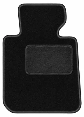 Produktbild von Fahrermatte Velours für BMW 1 E82 2007-2013 (Coupé) – 1-tlg, Schwarz, passgenau – Wielganizator LUX