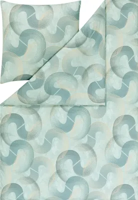 Produktbild von Estella Bettwäsche Tobias" mint 1x 155x220 cm + 1x 80x80 cm"