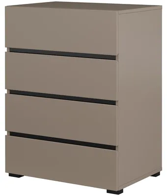 Imagen del producto de Cómoda CROSI 27, color caoba/negro