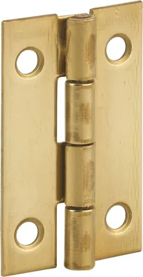 Image de Charnière de porte de meuble / porte légère, 40x25mm, laiton - THIRARD
