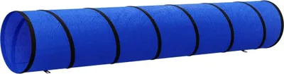 Produktbild von vidaXL Hundetunnel Blau Ø 50x300 cm Polyester