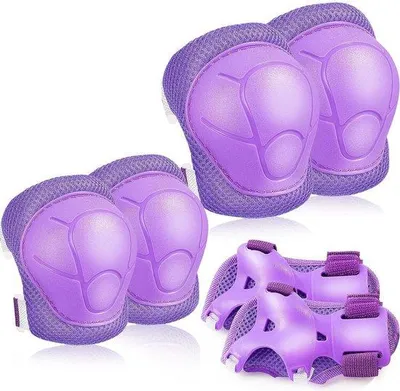 Produktbild von Famanu Schützer Set für Kinder - Knie-, Ellenbogen- und Handgelenkschutz