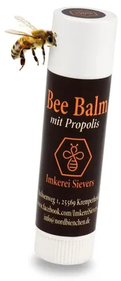 Produktbild von Nordbienchen Bee Balm Lippenpflege, Lippenbalsam mit Propolis, Naturpflege, 5g