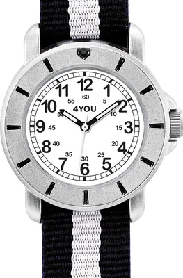 Produktbild von 4YOU Uni Uhr Armbanduhr Analog Quarz Nylon 250002001