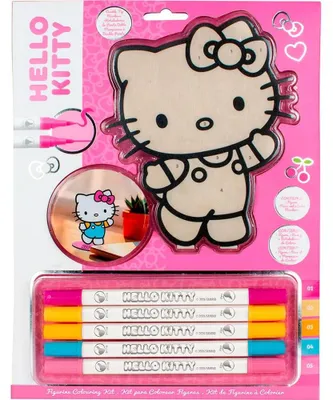 Immagine prodotto di Hello Kitty Bemale: La tua figura 2D rosa. Rosa, taglia unica