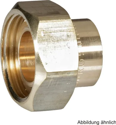 Produktbild von Resideo Überwurfmutter 1 1/2" mit Löttülle für CU-Rohr 28 mm DN25