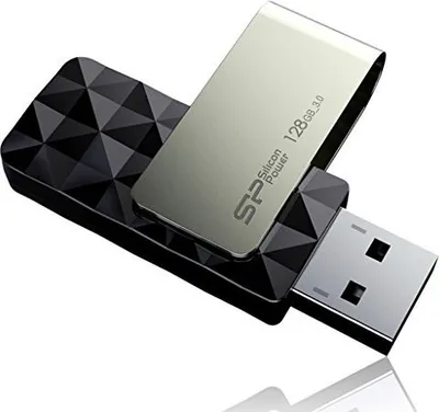 Produktbild von Silicon Power USB-Stick 128GB USB3.0 B30 Black