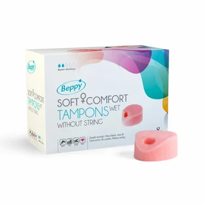 Produktbild von Tampons - Beppy Wet Tampons 8 Stk. Nass