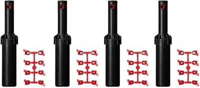 Produktbild von Pack 4 Sprinkler Bewässerungssprinkler Hunter PGJ-04 1/2", Reichweite 4,3 bis 11,6 m