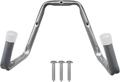 Productafbeelding van Ladderhaken Garage - Wandhaken Opslag - Gereedschap Organiseren - Robuuste Staalconstructie - 337 x 225 x 171 cm - Enkel attribuut