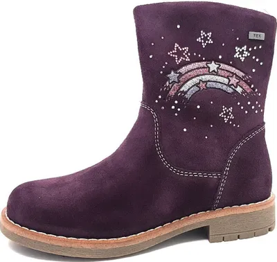 Immagine prodotto di Stivali da bambina Lurchi Fae-Tex, con cerniera, colore rosso, adatti per il tempo libero