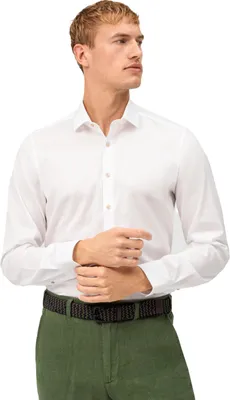 Produktbild von Olymp Body Fit Baumwoll-Businesshemd weiß
