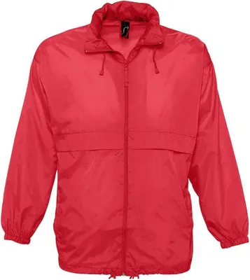 Immagine prodotto di SOLS - Giacca a vento "Surf" per uomo/donna Unisex LT2677 (L) (rosso)