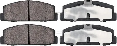 Imagen del producto de Juego de pastillas de freno sin sensor de desgaste, de 13 mm y compatible con sistema ABS, para vehículos como el MAZDA 626