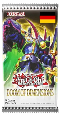 Zdjęcie produktu dla Yu-Gi-Oh! Doom of Dimensions Booster Deutsch