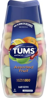 Immagine prodotto di Tums Ultra 1000 antiacido, gusto frutta, 160 compresse