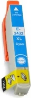 Image de Cartouche d'impression compatible avec Epson T2422 / T2432 / T24 XL cyan pour Expression Photo XP-55, 750, 760, 850, 860, 950, 960, 970