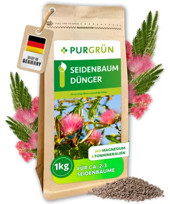 Produktbild von Purgrün Seidenbaum-Dünger 1 kg