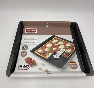 Produktbild von Zenker Herdbackblech Gelocht Verstellbar von ca 37 bis 52cm Universal