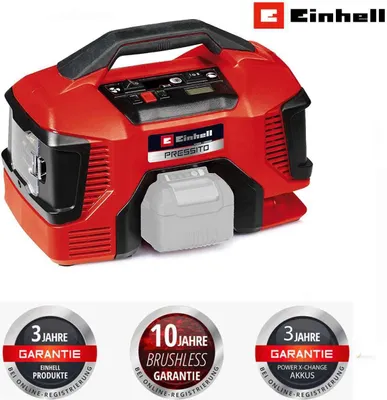 Produktbild von Einhell Akku-Kompressor PRESSITO 18/21 Power X-Change 18V ohne Akku / Ladegerät