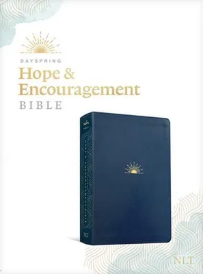 Zdjęcie produktu dla NLT Dayspring Hope & Encouragement Bible (Leatherlike, Navy Blue)