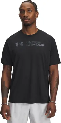 Produktbild von Under Armour Ua Tech Reflective Ss - black, Größe:XS