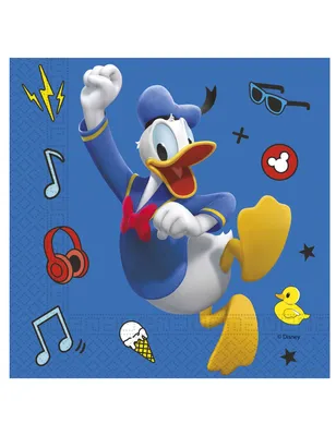 Produktbild von Donald Duck Papierservietten 20 Stk, 33x33 cm