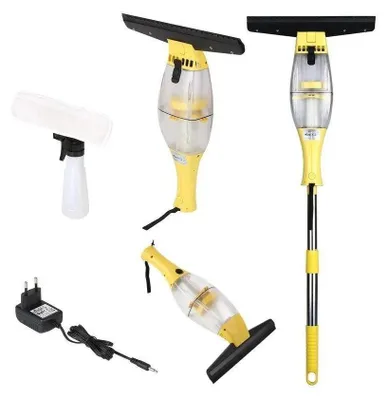 Produktbild von Fensterstaubsauger, Teleskopgriff, kabelloser Betrieb, Gelb