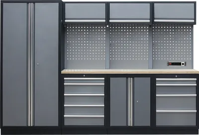 Produktbild von Kunzer Werkstattmodul 2 mit Holzarbeitsplatte WESH2