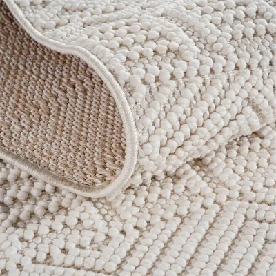Productafbeelding van Helix Azt vloerkleed laagpolig rechthoek 160x230cm  crème