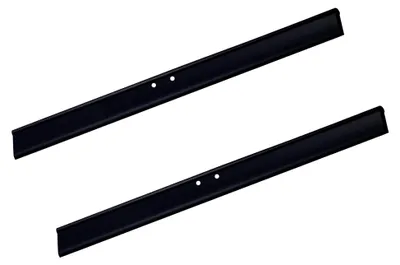 Produktbild von Gummilippe 25cm Schwarz Abziehlippe für Duschabzieher Ersatzlippe Silikon für Abzieher 2 Stücke