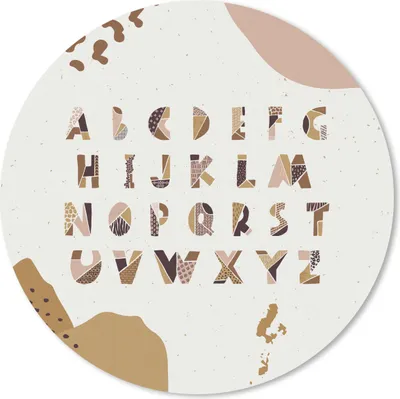 Produktbild von MuchoWow® Mauspad Mousepad Sprichwörter - Zitate - Alphabet - Kinder - Baby - Jungen - Mädchen 20x20 cm - Mousepads - Maus Mat - Pad - Mausunterlage - Schreibtischmatte