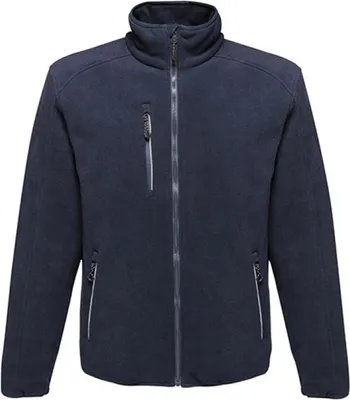 Produktbild von Regatta TRA624 | Herren Omicron III Waterproof Breathable Fleece Jacket - Farbe: Navy - Größe: S