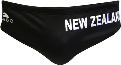 Image de Turbo New Zealand Slip de bain Noir L Homme Noir L