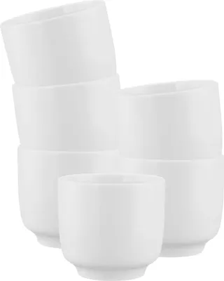 Produktbild von Seltmann Weiden Sento Home weiß Cappuccinoobertasse 0,30 l ohne Henkel 6er Set