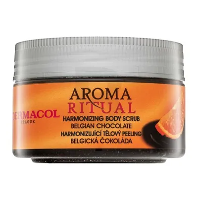 Produktbild von Dermacol Aroma Ritual tělový Peeling belgische Schokolade harmonisierende Körperpeeling 200 ml