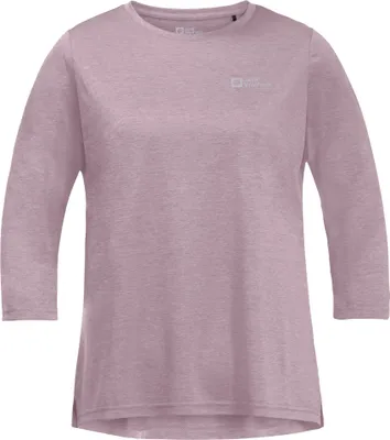 Produktbild von Jack Wolfskin Damen Crosstrail 3/4 Shirt wild blossom M