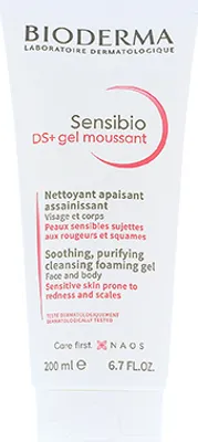 Produktbild von Bioderma Sensibio DS+ Purifying and Soothing Cleansing Gel Reinigungsgel für empfindliche Haut 200 ml