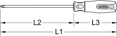 Immagine prodotto di Cacciavite BERYLLIUMplus Phillips PH3, 250 mm