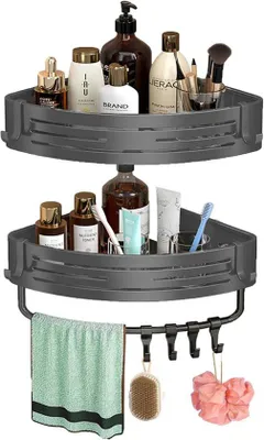 Produktbild von Eckenschutz Dusche Edelstahl praktisch 2er Set