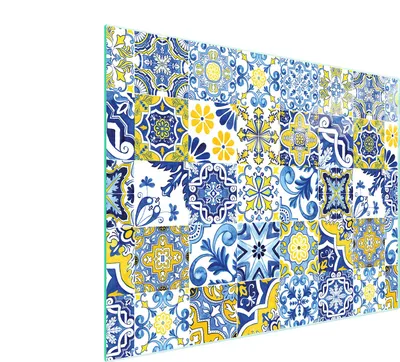 Obrázok produktu pre Sklenená doska na krájanie 52x40 mozaika