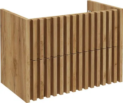 Produktbild von Waschbeckenunterschrank 80 cm Eiche DESIO-107