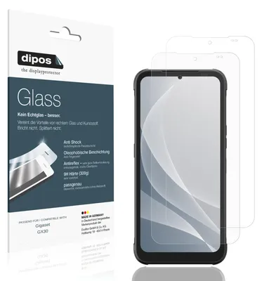 Obrázok produktu pre 2 ochranné fólie pre telefón Gigaset GX30 matná povrchová úprava - ochranná fólia proti nárazom, tvrdosť 9H, vyrobená z tvrdeného plastu