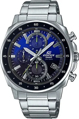 Image de Casio Edifice Montre Hommes | Analogique en acier inoxydable EFV-600D-2AVUEF