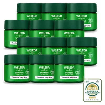 Productafbeelding van 12 x Weleda Skin Food Dagcrème - Verzorgende - 40 ml - Voorraadverpakking - 12 stuks