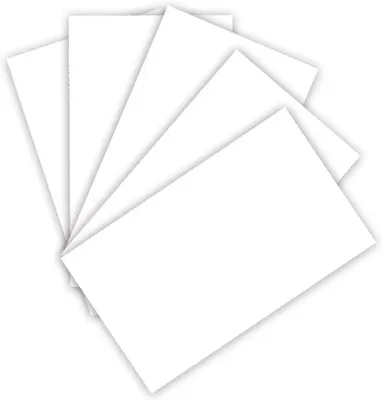 Image de folia 6122/4/00 folia carton d'argile, DIN A4, 220g/qm, 100 feuilles, blanc