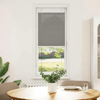 Obrázok produktu pre vidaXL Plisovaná roleta antracit 50x150 cm šírka látky 49,4 cm polyester