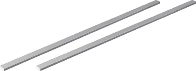 Zdjęcie produktu dla Listwy boczne BORA do płyt grzewczych o głębokości 515 mm, stal nierdzewna USL515