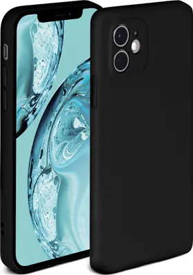 Produktbild von Soft-Case für Apple iPhone 12 mini, Farbe:Onyx Schwarz